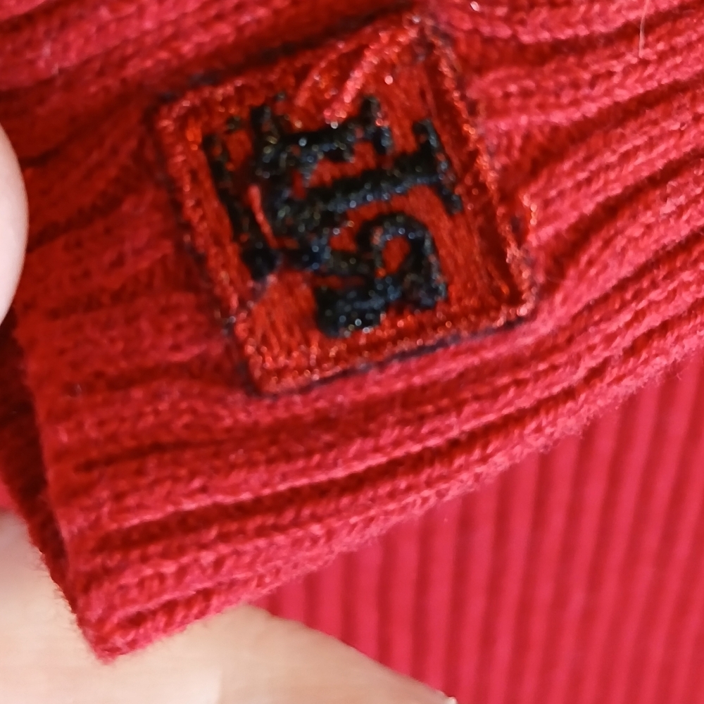 Lauren Ralph Lauren Rich redcon trail neck logo sweater extra large